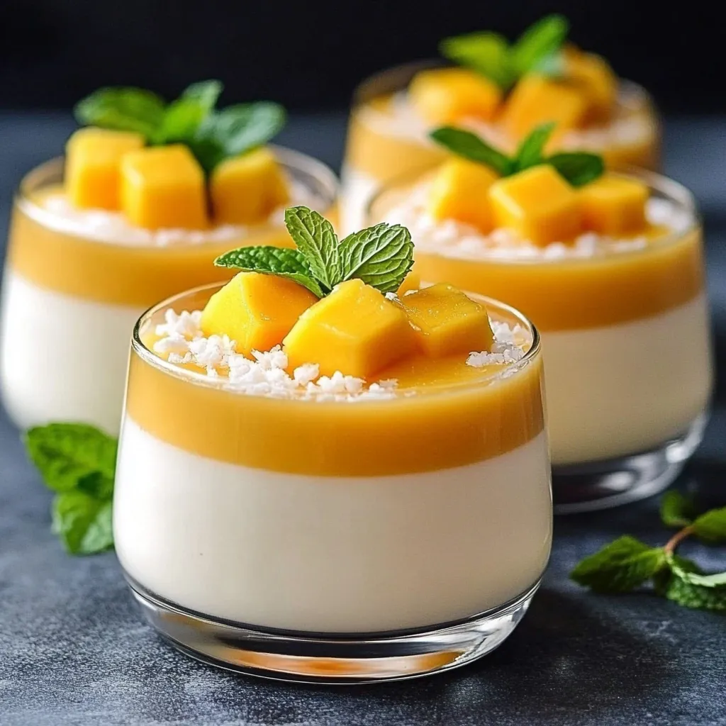 Best Tropical Mango Bliss Panna Cotta: A Silky, Exotic Dessert