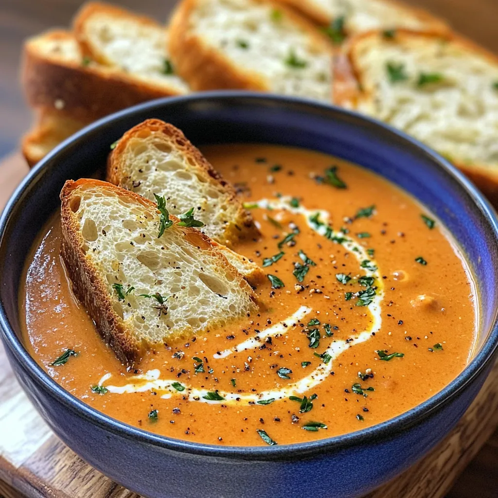 Creamy Soup and Bread Baskets: A Perfect Cozy Pairing