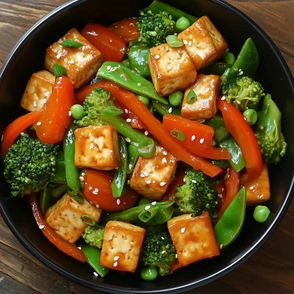 Stir-Fried Tofu and Vegetables: A Healthy and Flavorful Delight