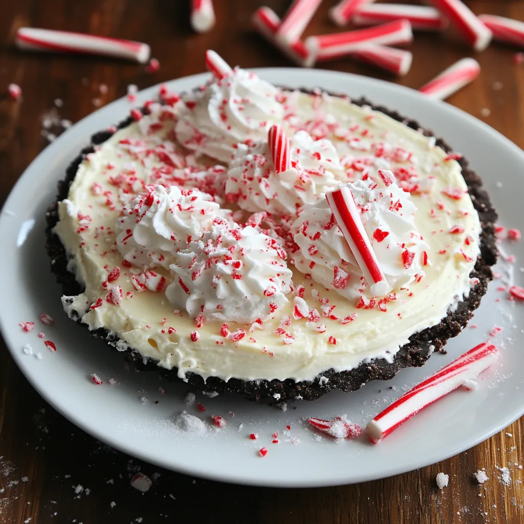 The Quintessential Guide to Making Candy Cane Pie